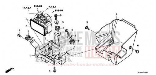 MODULATORE ABS CB500FAJ di 2018